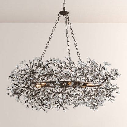 Fiore Crown Chandelier - Everlamps