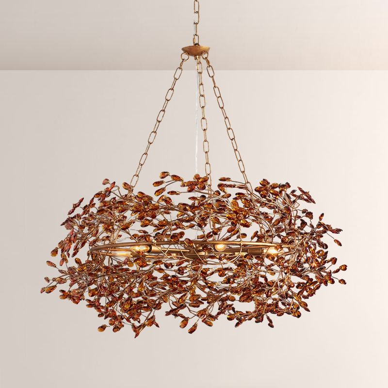 Fiore Crown Chandelier - Everlamps