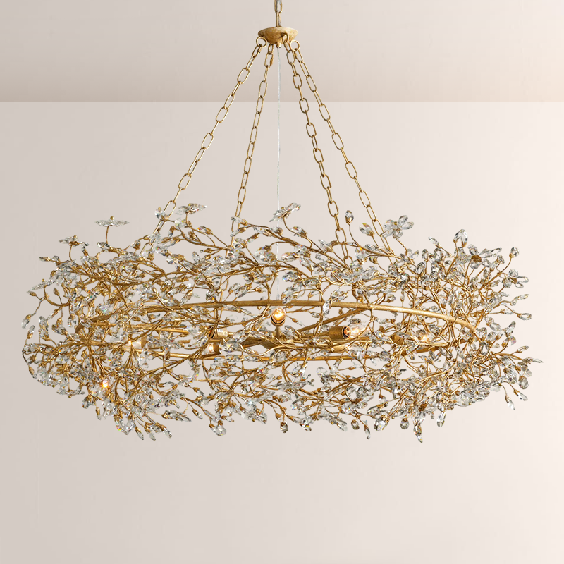 Fiore Crown Chandelier - Everlamps