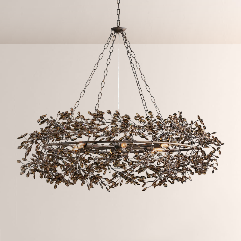 Fiore Crown Chandelier - Everlamps