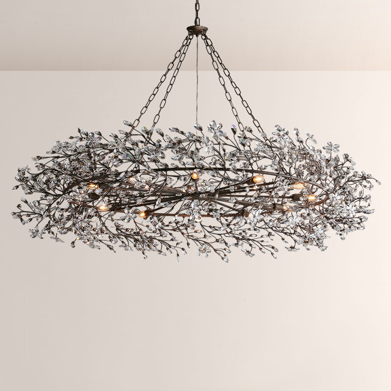 Fiore Crown Chandelier - Everlamps