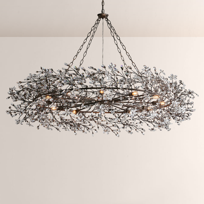Fiore Crown Chandelier - Everlamps