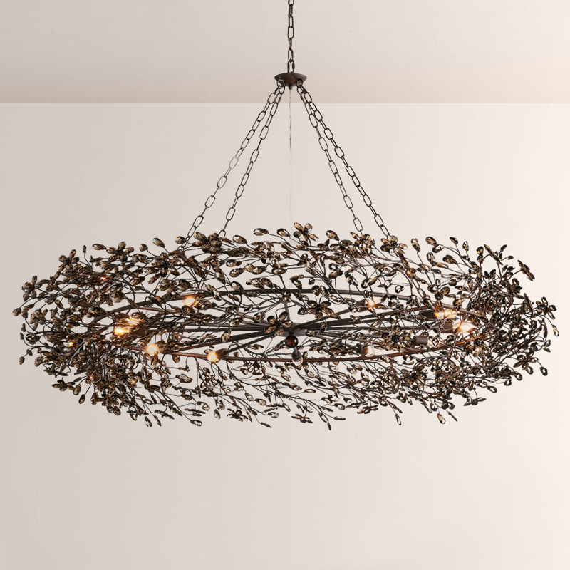 Fiore Crown Chandelier - Everlamps