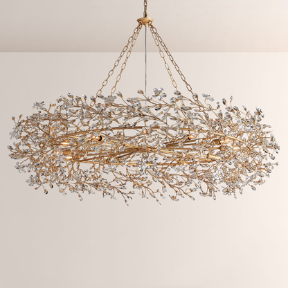 Fiore Crown Chandelier - Everlamps