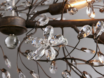 Fiore Linear Chandelier - Everlamps