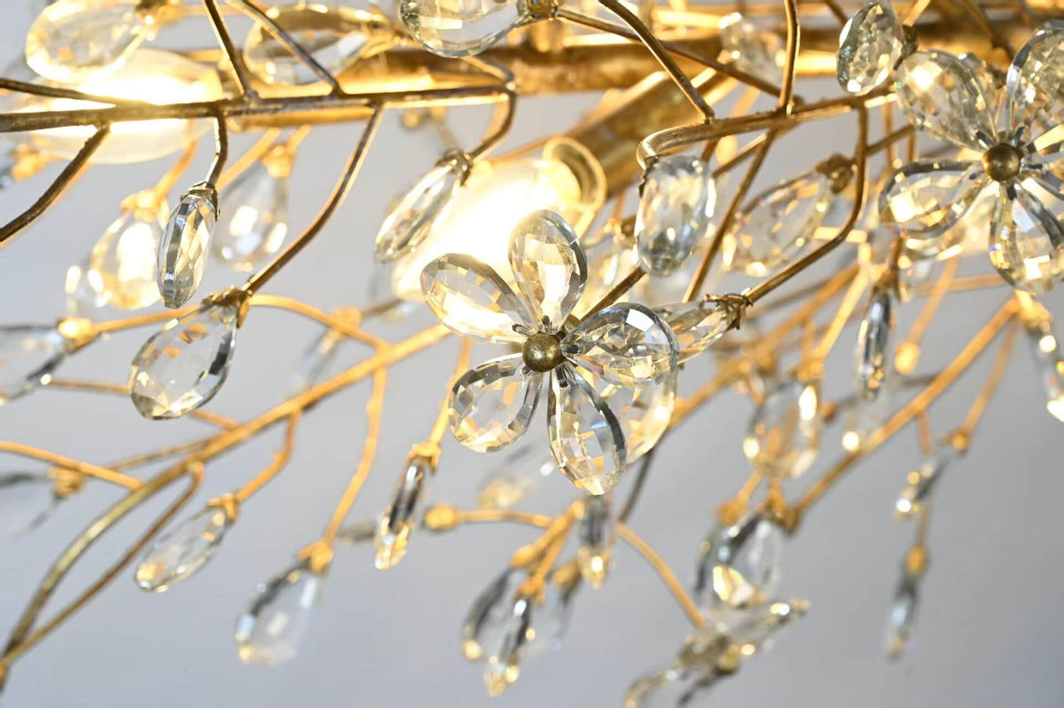 Fiore Linear Chandelier - Everlamps