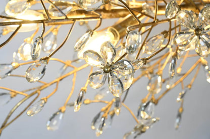 Fiore Linear Chandelier - Everlamps