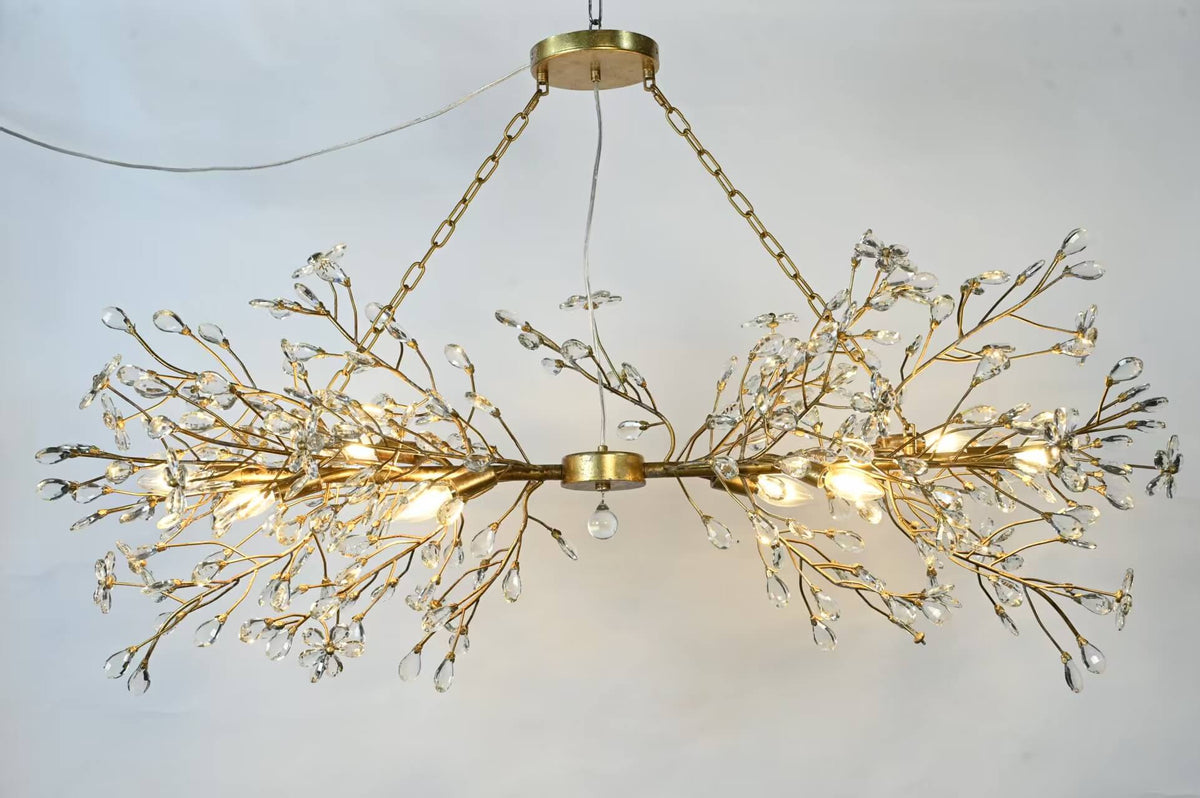 Fiore Linear Chandelier - Everlamps