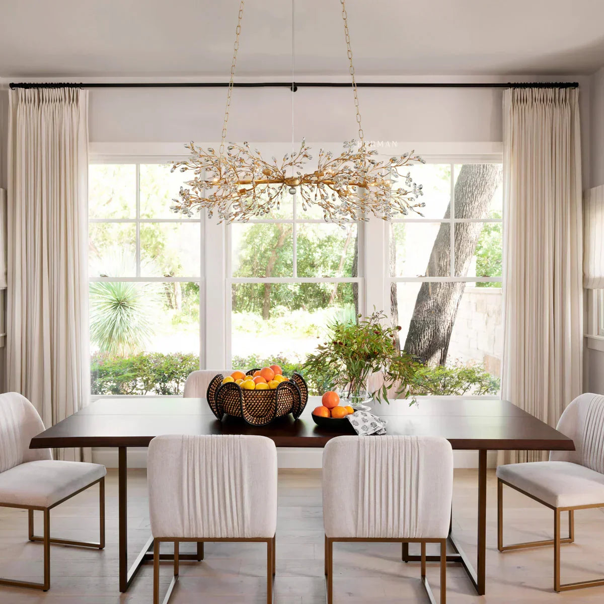 Fiore Linear Chandelier - Everlamps