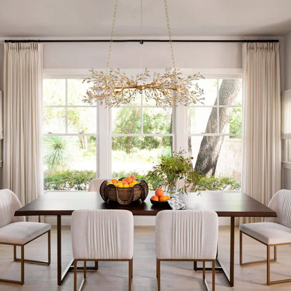 Fiore Linear Chandelier - Everlamps