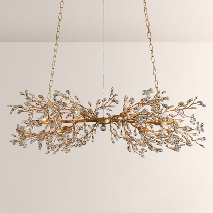 Fiore Linear Chandelier - Everlamps