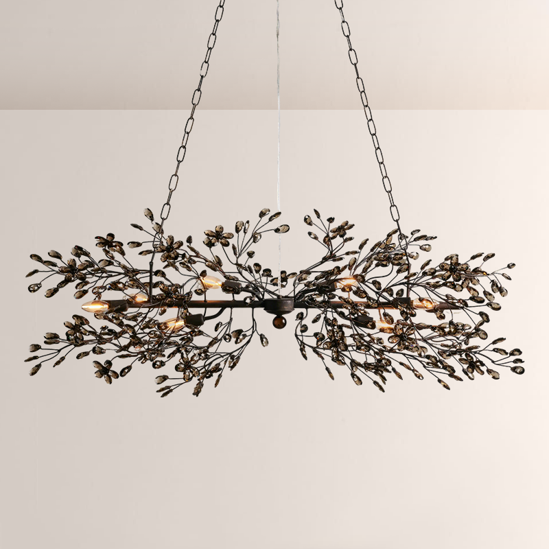 Fiore Linear Chandelier - Everlamps