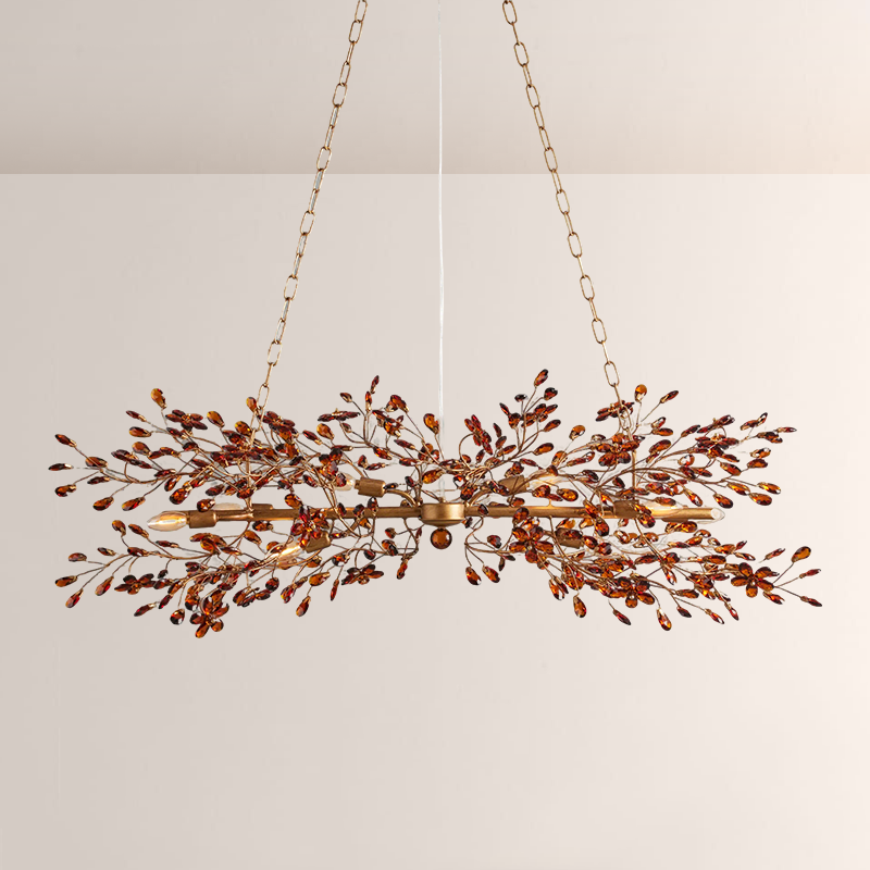 Fiore Linear Chandelier - Everlamps