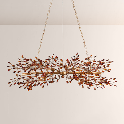 Fiore Linear Chandelier - Everlamps