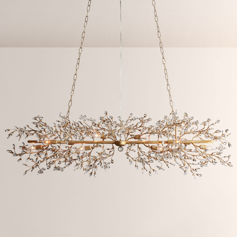 Fiore Linear Chandelier - Everlamps