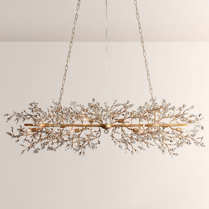 Fiore Linear Chandelier - Everlamps