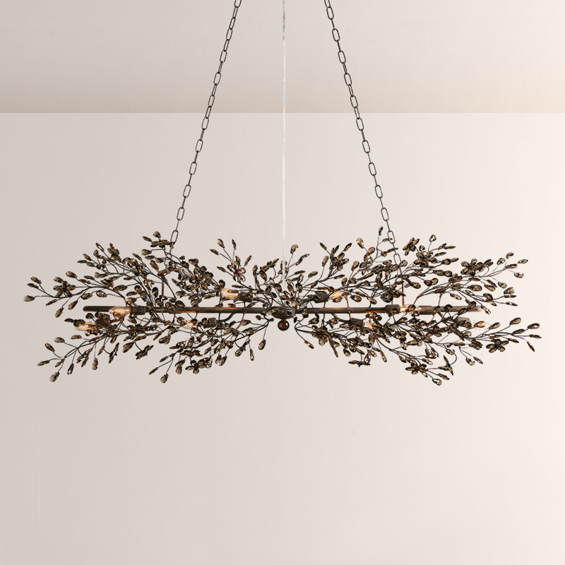 Fiore Linear Chandelier - Everlamps
