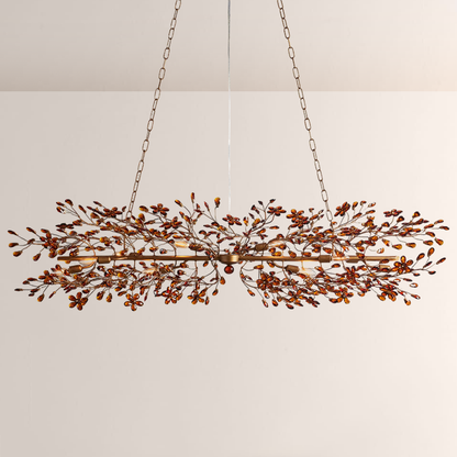 Fiore Linear Chandelier - Everlamps