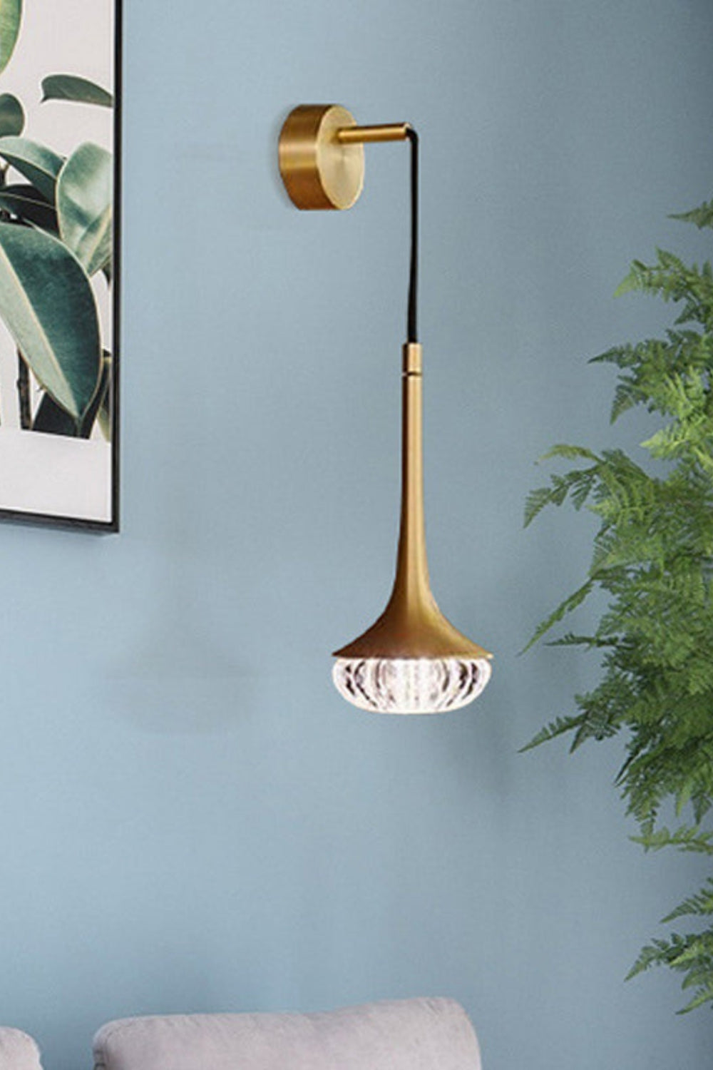 Flea Crystal Wall Lamp - view 3 | everlamps