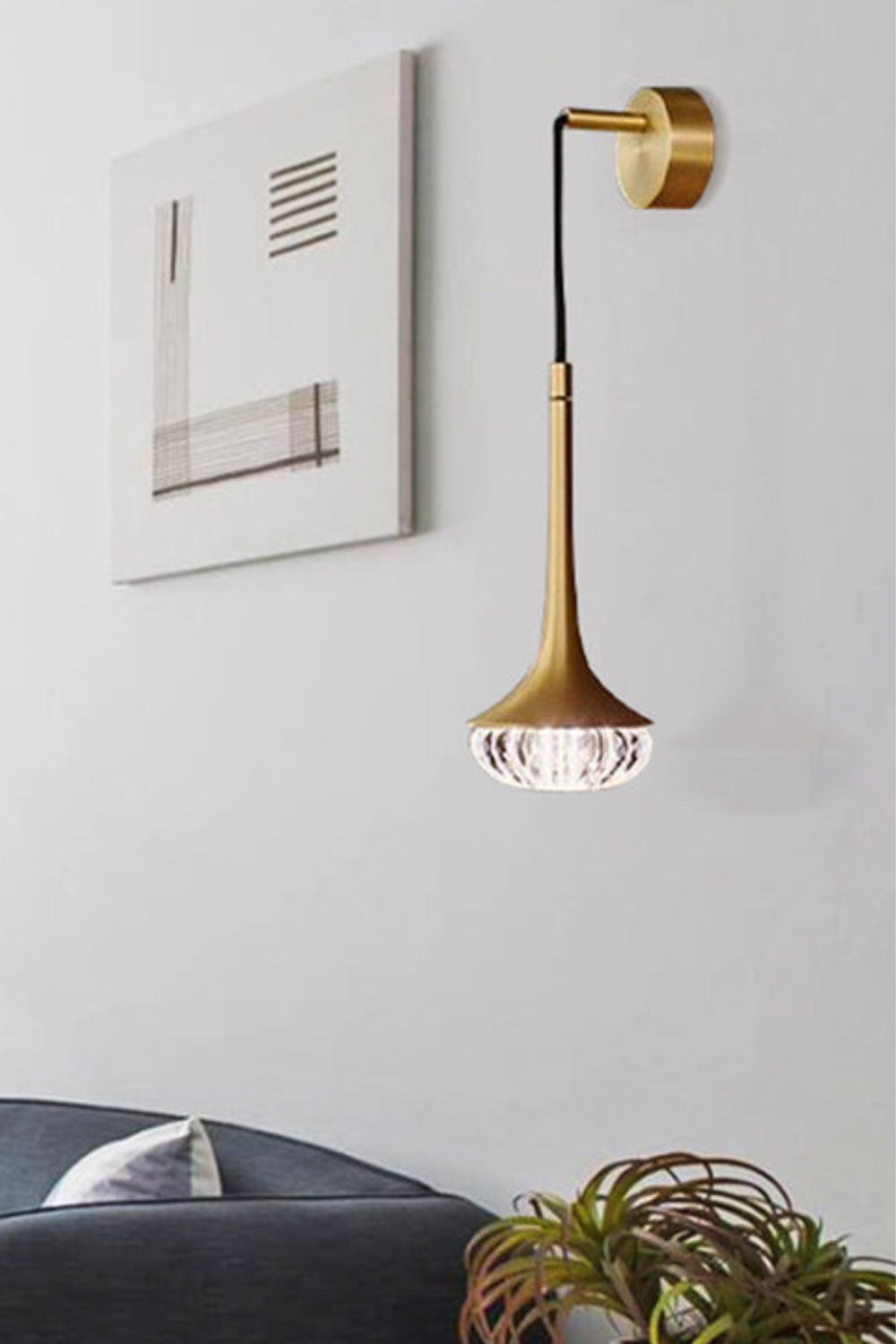 Flea Crystal Wall Lamp - view 6 | everlamps