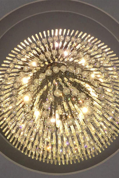 Floating Castle Raindrop Crystal Chandelier - everlamps