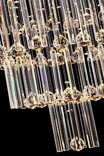 Floating Castle Raindrop Crystal Chandelier - everlamps