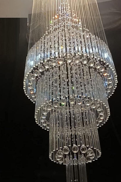 Floating Castle Raindrop Crystal Chandelier - everlamps