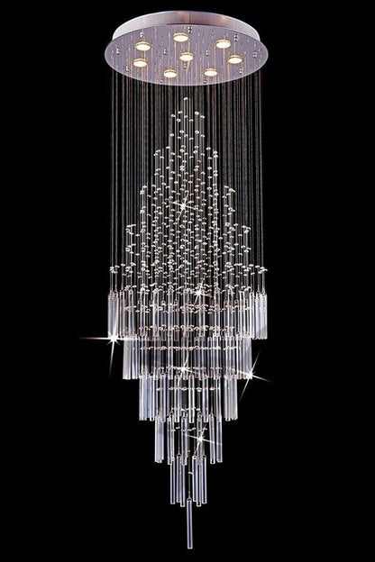 Floating Castle Raindrop Crystal Chandelier - everlamps