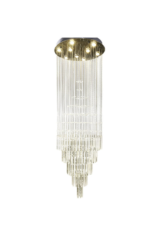 Floating Castle Raindrop Crystal Chandelier - everlamps
