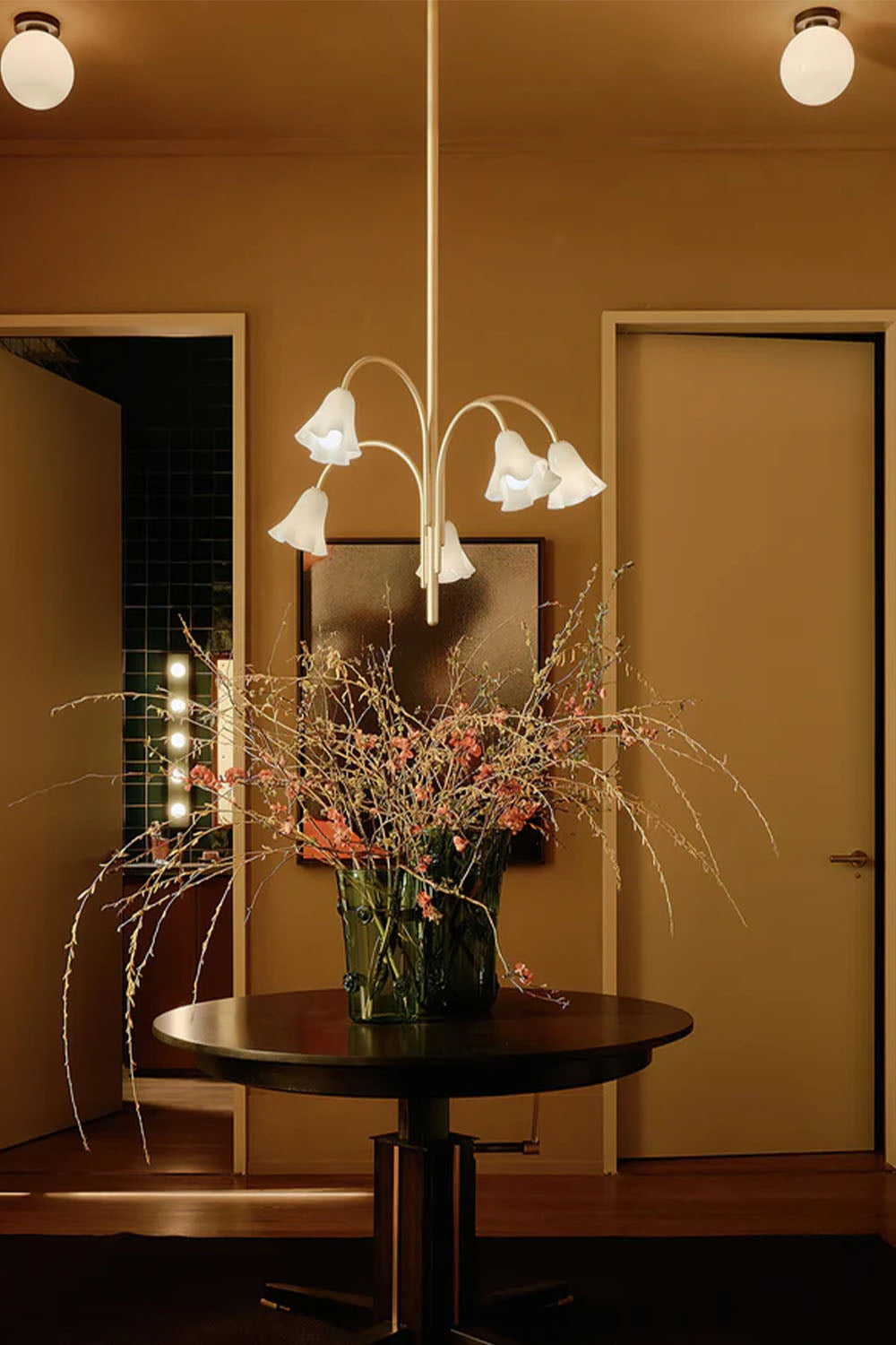 Flora Tulip Series Chandelier - view 6 | everlamps