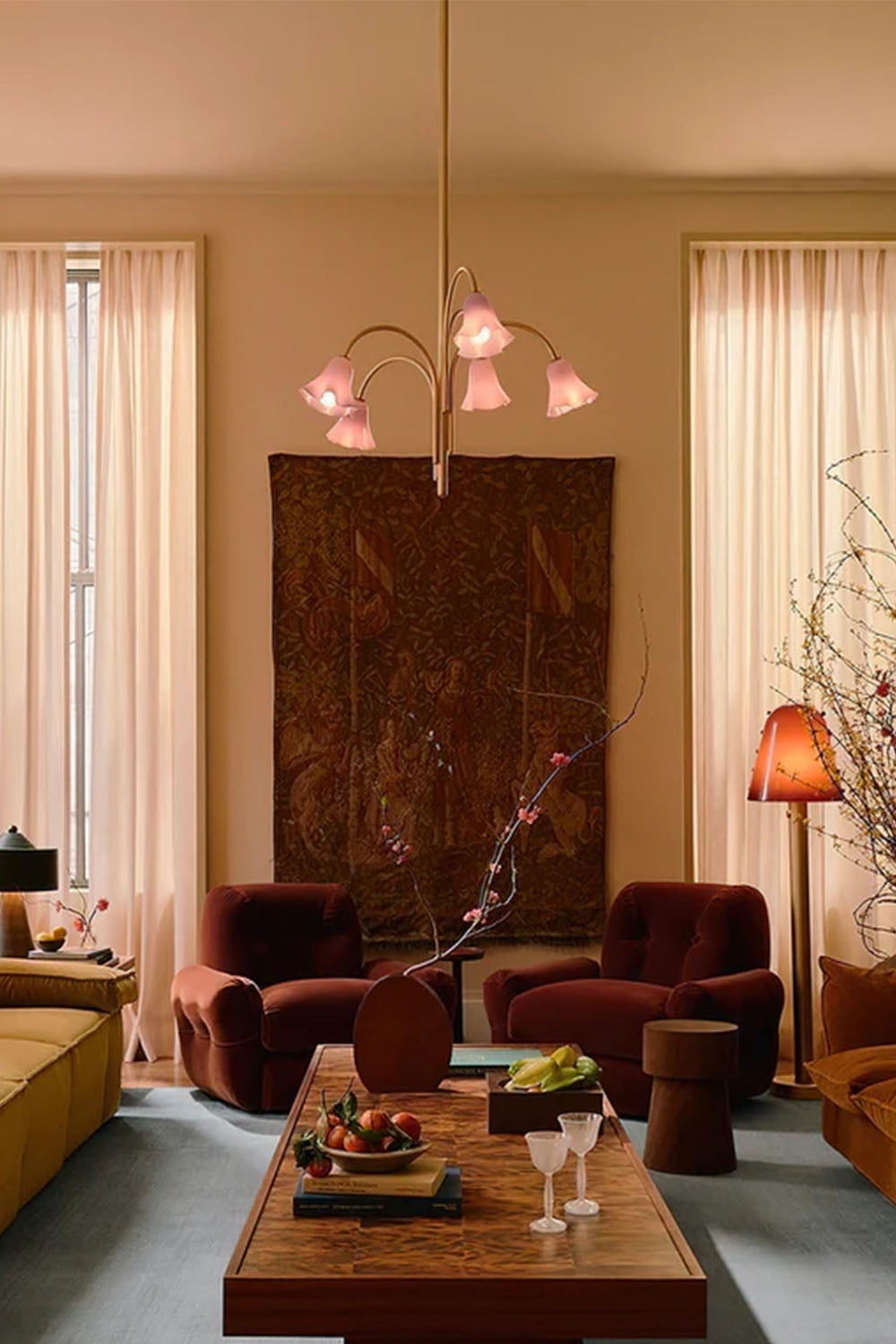 Flora Tulip Series Chandelier - view 13 | everlamps