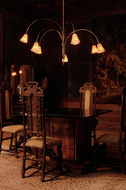 Flora Tulip Series Chandelier - view 4 | everlamps