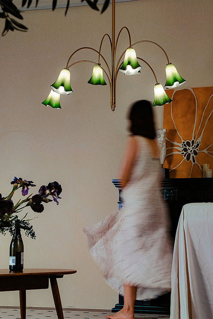 Flora Tulip Series Chandelier - view 9 | everlamps