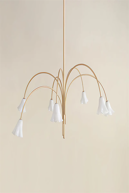Flora Tulip Series Chandelier - view 22 | everlamps
