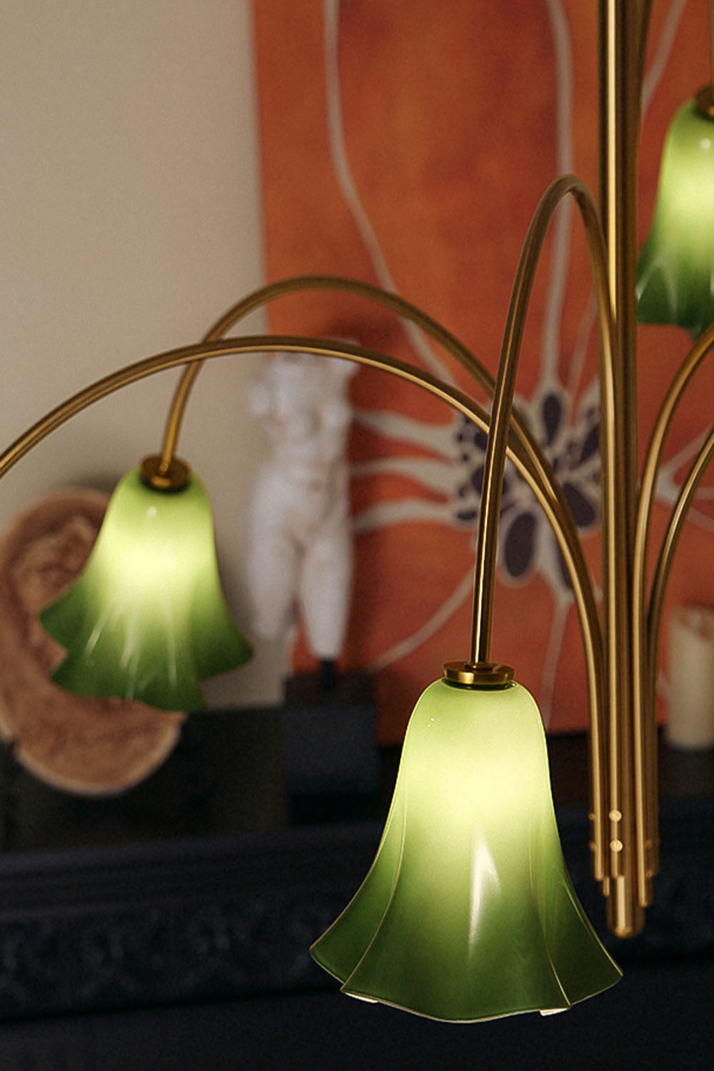 Flora Tulip Series Chandelier - view 14 | everlamps