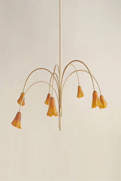 Flora Tulip Series Chandelier - view 24 | everlamps