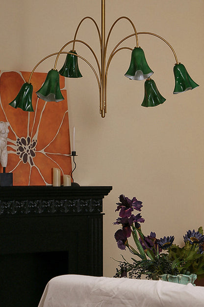 Flora Tulip Series Chandelier - view 8 | everlamps