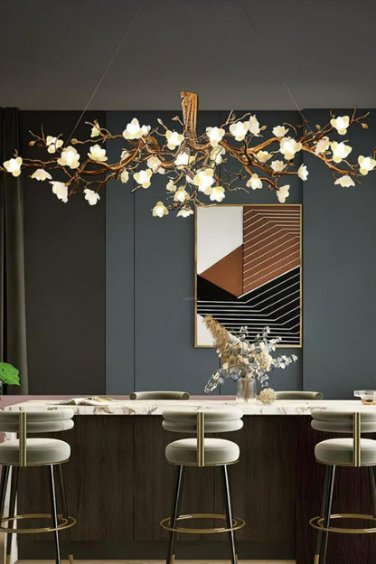 Floral Branch Chandelier - view 8 | everlamps