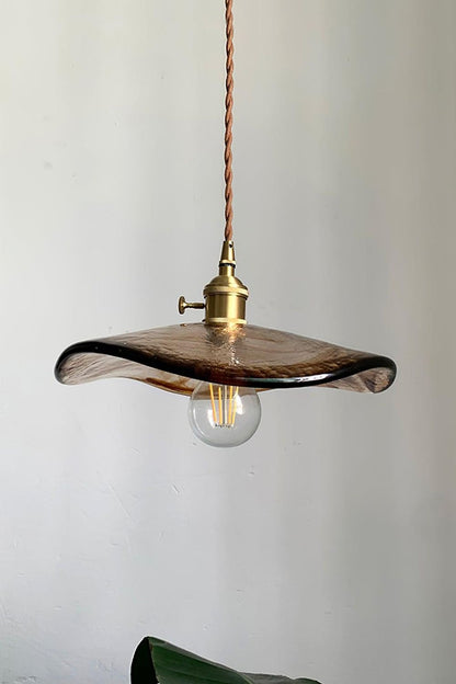 Flower Petal Glass Pendant Light - everlamps