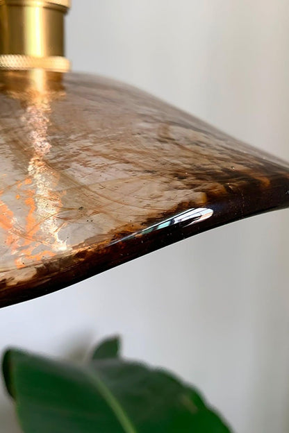 Flower Petal Glass Pendant Light - everlamps
