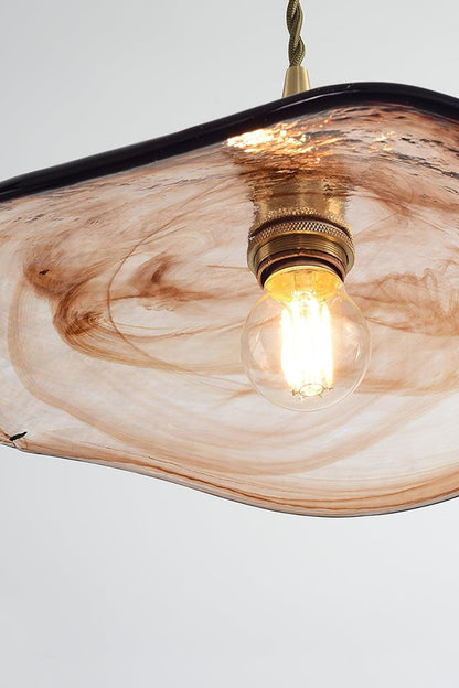 Flower Petal Glass Pendant Light - everlamps