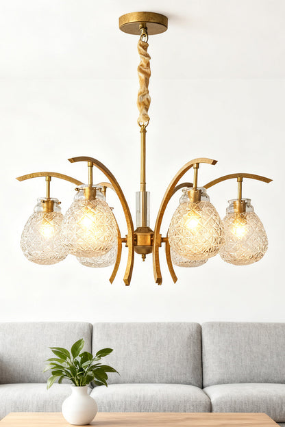 Flower bag chandelier - view 6 | everlamps