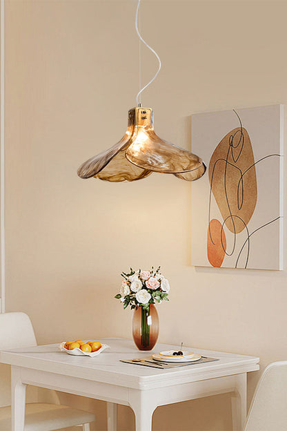 Four-leaf Clover Glass Chandelier - view 2 | everlamps