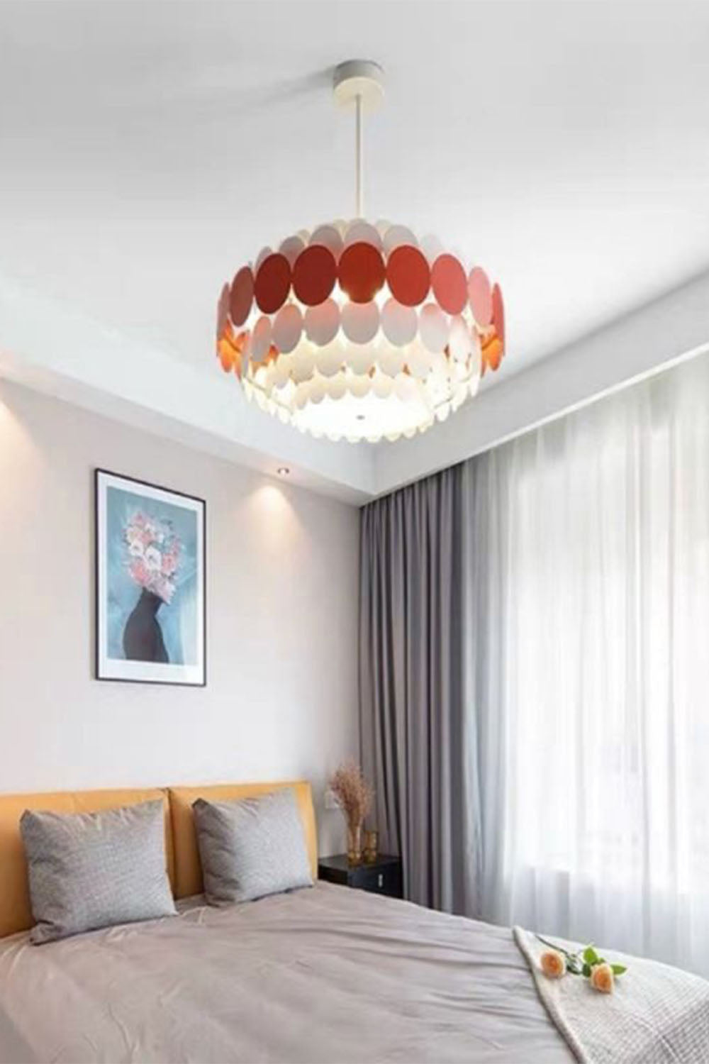 French Colorful Round Chandelier - view 5 | everlamps