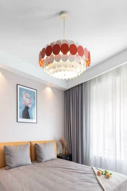 French Colorful Round Chandelier - view 5 | everlamps