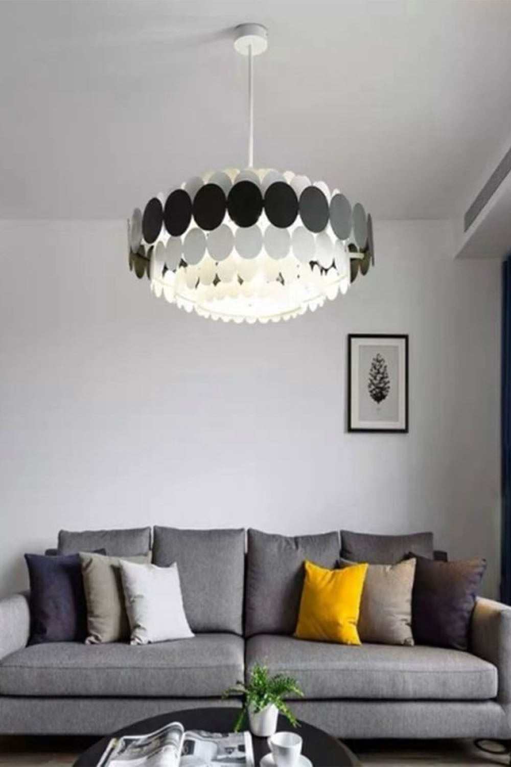 French Colorful Round Chandelier - view 6 | everlamps