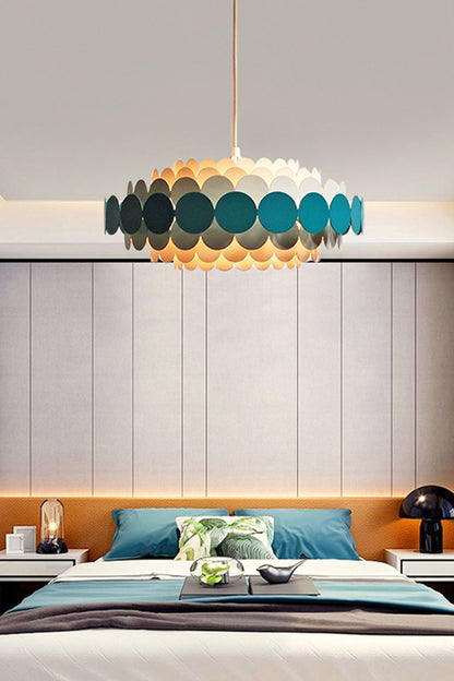 French Colorful Round Chandelier - view 8 | everlamps