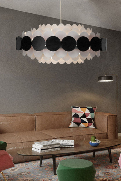 French Colorful Round Chandelier - view 10 | everlamps