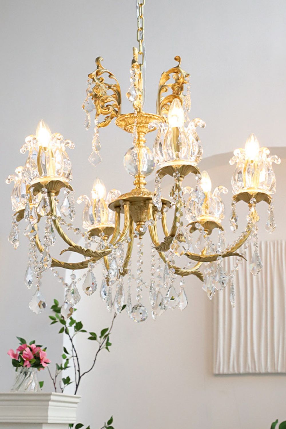 French Crystal Chandelier - everlamps