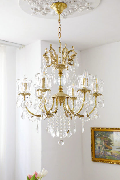 French Crystal Chandelier - everlamps